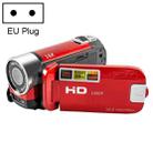 16X Digital Zoom HD 16 Million Pixel Home Travel DV Camera, EU Plug(Red) - 1