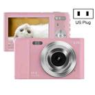 DC302 2.88 inch 44MP 16X Zoom 2.7K Full HD Digital Camera Children Card Camera, US Plug(Pink) - 1