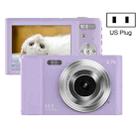 DC302 2.88 inch 44MP 16X Zoom 2.7K Full HD Digital Camera Children Card Camera, US Plug(Purple) - 1