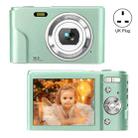 DC311 2.4 inch 36MP 16X Zoom 2.7K Full HD Digital Camera Children Card Camera, UK Plug (Green) - 1