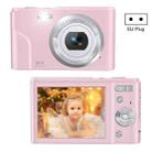 DC311 2.4 inch 36MP 16X Zoom 2.7K Full HD Digital Camera Children Card Camera, EU Plug(Pink) - 1