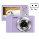 DC302 2.88 inch 44MP 16X Zoom 2.7K Full HD Digital Camera Children Card Camera, EU Plug (Purple) - 1