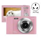 DC302 2.88 inch 44MP 16X Zoom 2.7K Full HD Digital Camera Children Card Camera, AU Plug (Pink) - 1