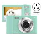 DC302 2.88 inch 44MP 16X Zoom 2.7K Full HD Digital Camera Children Card Camera, AU Plug (Green) - 1