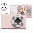 DC402 2.4 inch 44MP 16X Zoom 1080P Full HD Digital Camera Children Card Camera, AU Plug(Pink) - 1