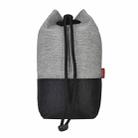 CADeN Camera Lens Drawstring Inner Bag Waterproof Case, Size: 17 x 11.5 x 20.5cm(Black Grey) - 1