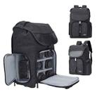 CADeN M8 Side Open Canvas Large Capacity Photography Backpack Shoulder Bag - 1