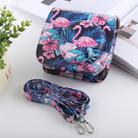 Flamingo Pattern Full Body Camera PU Leather Case Bag with Strap for FUJIFILM instax mini 9 / mini 8+ / mini 8 - 1