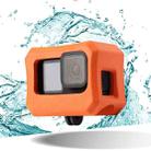 EVA Floaty Case for GoPro HERO10 Black / HERO9 Black (Orange) - 1