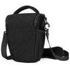 CADEN D1 Waterproof Crossbody Shoulder SLR Camera Bag, Size: 19 x 13x 21cm (Black) - 1