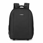 CADeN Multifunctional Shoulder SLR Camera Lens Bag Photography Backpack (Black) - 1