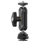 Ulanzi R098 Double Ball Heads Adjustable Magic Arm with Cold Shoe Mount 1/4 inch Screw - 1