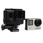 For GoPro HERO4 ABS Skeleton Housing Protective Case Cover with Buckle Basic Mount & Lead Screw - 9