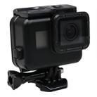 2 in 1 for GoPro HERO6 /5 Touch Screen Back Cover + 45m Waterproof Housing Protective Case(Need to Disassemble Lens When Installed) with Buckle Basic Mount & Lead Screw(Black) - 1