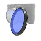 JSR Colored Lens Filter for Panasonic LUMIX LX10(Blue) - 1