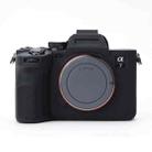 Soft Silicone Protective Case for Sony A7 IV (Black) - 1