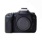 Soft Silicone Protective Case for Canon EOS 7D (Black) - 1