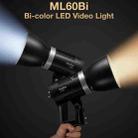 Godox ML60BI 60W LED Light 2800-6500K Brightness Adjustment Video Studio Flash Light(US Plug) - 4