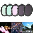 JSR Round Housing 5 in 1 UV+NIGHT+ND1000+ND64+16X Macro Lens Filter for GoPro HERO8 Black - 1