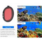 JSR Round Housing Diving Color Lens Filter for GoPro HERO8 Black(Pink) - 4
