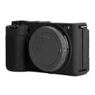 For Sony ZV-E10 Soft Silicone Protective Case (Black) - 1