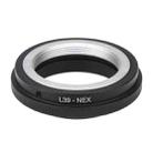 L39-NEX Lens Mount Stepping Ring for Leica / Sony A7 / NEX5 / A5000 (Black) - 1