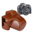 Full Body Camera PU Leather Case Bag with Strap for Canon EOS M5 (Brown) - 1