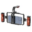 YELANGU LW-B01 Vlogging Live Broadcast Smartphone Video Rig Handles Stabilizer Kits - 1