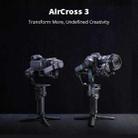 MOZA AirCross 3 Standard 3 Axis Handheld Anti-shake Gimbal Stabilizer for DSLR Camera, Load: 3.2kg (Black) - 3