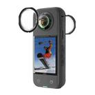 For Insta360 X3 STARTRC Lens Guard PC Protective Cover(Black) - 1