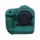 For Canon EOS R3 Soft Silicone Protective Case (Green) - 1