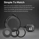 Godox ML-150II On-camera Macro Ring Flash Light with 8 Different Size Adapter Rings (Black) - 5