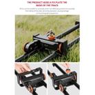 YELANGU YLG0119A 60cm Splicing Slide Rail Track + Trolley Rail Buckle for SLR Cameras / Video Cameras(Black) - 8