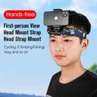 STARTRC Adjustable Head Strap Vlog FPV POV Mount Belt for GoPro, Insta360, DJI Osmo Action and Other Action Cameras(Red) - 2