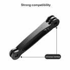 Joint Aluminum Extension Arm Grip Extenter for GoPro Hero11 Black / HERO10 Black / HERO9 Black /HERO8 / HERO7 /6 /5 /5 Session /4 Session /4 /3+ /3 /2 /1, Insta360 ONE R, DJI Osmo Action and Other Action Cameras, Length: 10.8cm - 4