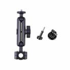 21mm Ballhead Car Front Seat Handlebar Fixed Mount Holder with Tripod Adapter & Screw for GoPro, Insta360, DJI and Other Action Cameras - 1