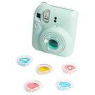 For Fujifilm Instax mini 12 6-in-1 Jelly Six Colors Camera Filter - 3