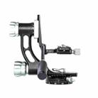 Fotopro E-9H Professional Gimbal Tripod Head (Black) - 2