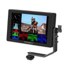 FEELWORLD SH7 7-inch Ultra Bright 2200nit On-camera Monitor SDI HDMI Cross Conversion (Black) - 1