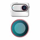 For Insta360 GO 3S STARTRC MCUV Camera Lens Filter (Black Red) - 1