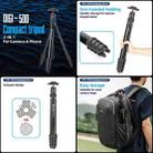 Fotopro DIGI-500 Camera Smartphone Tripod Holder with MH-8 Ballhead (Black) - 3