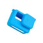 For Insta360 Ace Body Silicone Protective Case with Lens Cap (Blue) - 1