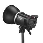 Godox MS300-V Studio Flash Light 300Ws Bowens Mount Strobe Light with Lamp Cover (UK Plug) - 1