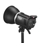 Godox MS200-V Studio Flash Light 200Ws Bowens Mount Strobe Light with Lamp Cover (UK Plug) - 1