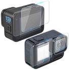 For GoPro HERO13 Black STARTRC 2 Sets 3 in 1 Lens and Front Back Screen Tempered Glass Film - 1