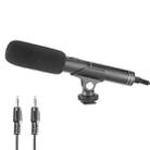 YELANGU YLG1401A Double Back Pole Professional Condenser Shotgun Microphone for DSLR & DV Camcorder(Black) - 1