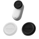 For Insta360 GO 3S Sunnylife 2pcs Black and White Scratch-resistant Lens Protective Cap - 1