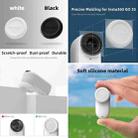 For Insta360 GO 3S Sunnylife 2pcs Black and White Scratch-resistant Lens Protective Cap - 3