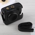 Full Body Camera PU Leather Case Bag with Strap for Canon G16 (Black) - 1
