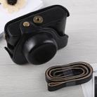 Full Body Camera PU Leather Case Bag with Strap for Fujifilm X100F (Black) - 1